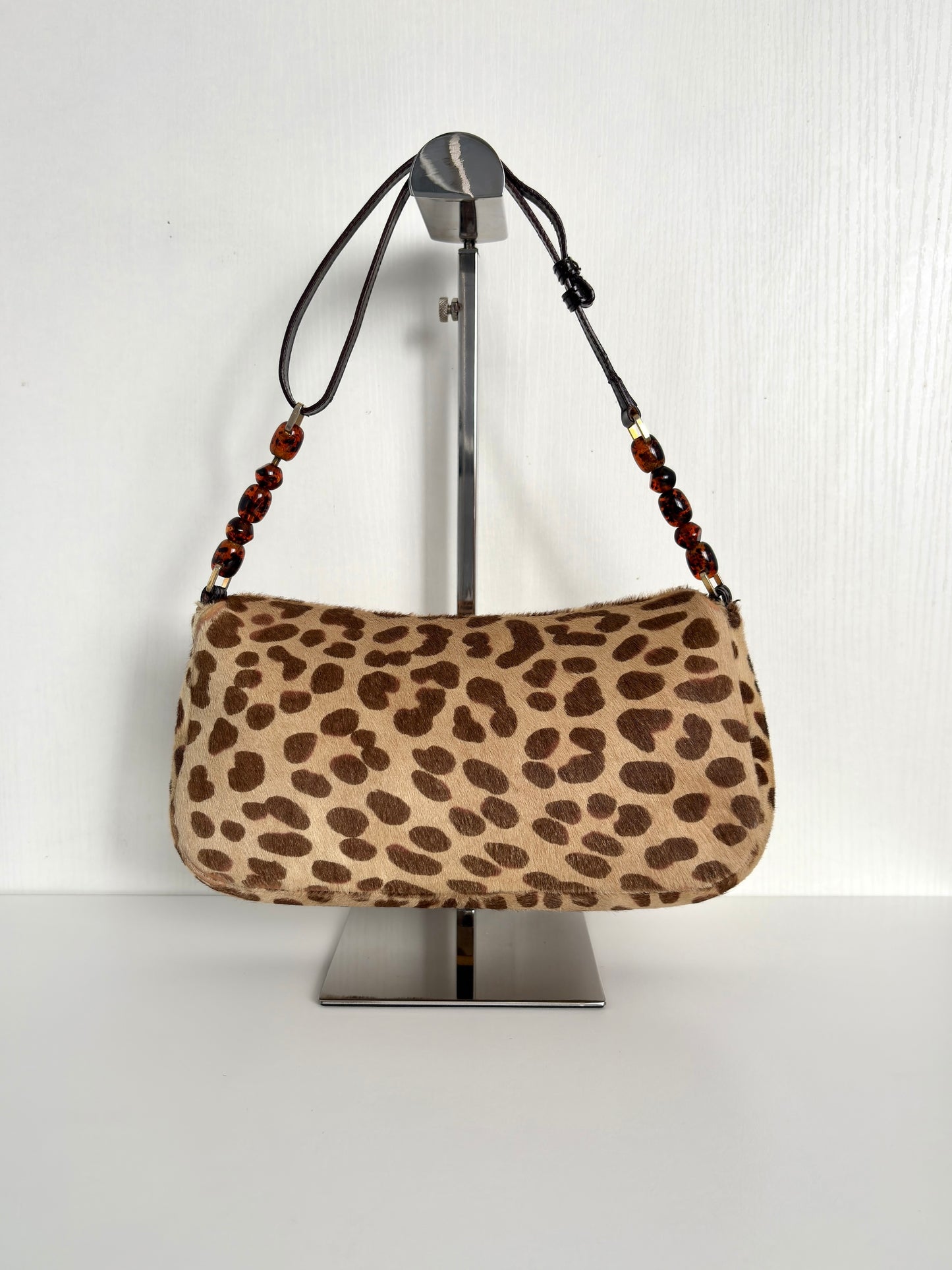 Available | Christian Dior Malice Pearl Leopard Handbag
