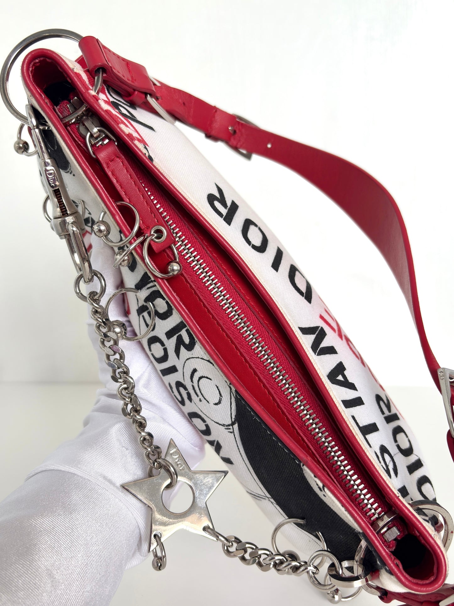 Available | Christian Dior Hardcore Pierced Shoulder Bag