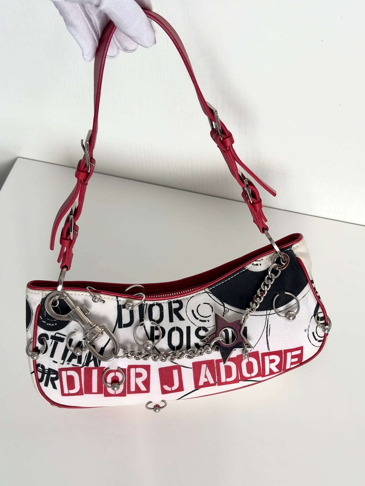 Available | Christian Dior Hardcore Pierced Shoulder Bag