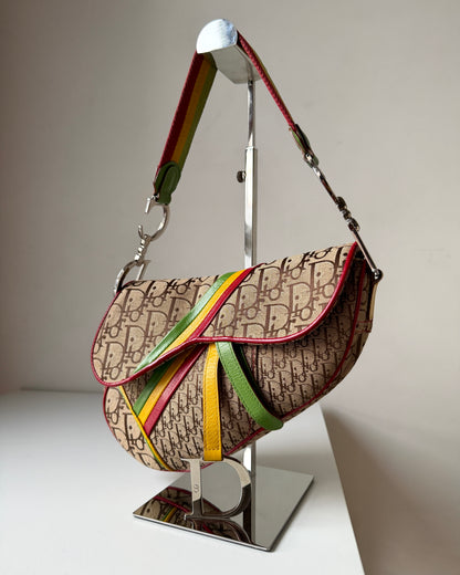 AVAILABLE | Christian Dior Rasta Saddle Bag – 2004