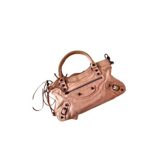 Balenciaga First Handbag – Salmon Pink