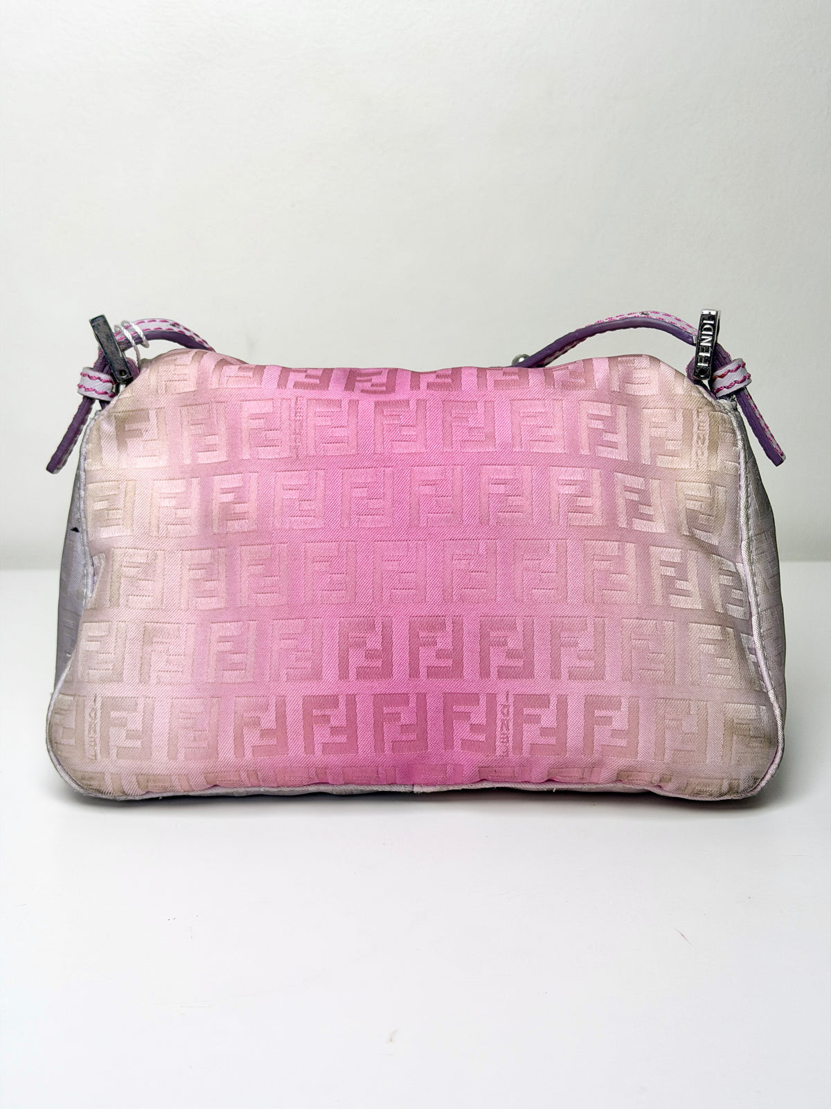 Fendi Zucchino Ombre Tie-Dye Mini Mamma Baguette – Pink