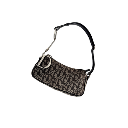 Dior D Charm Spellout Pochette Bag