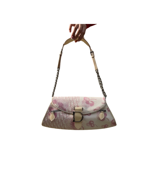 Christian Dior Cherry Blossom Chain Shoulder Bag