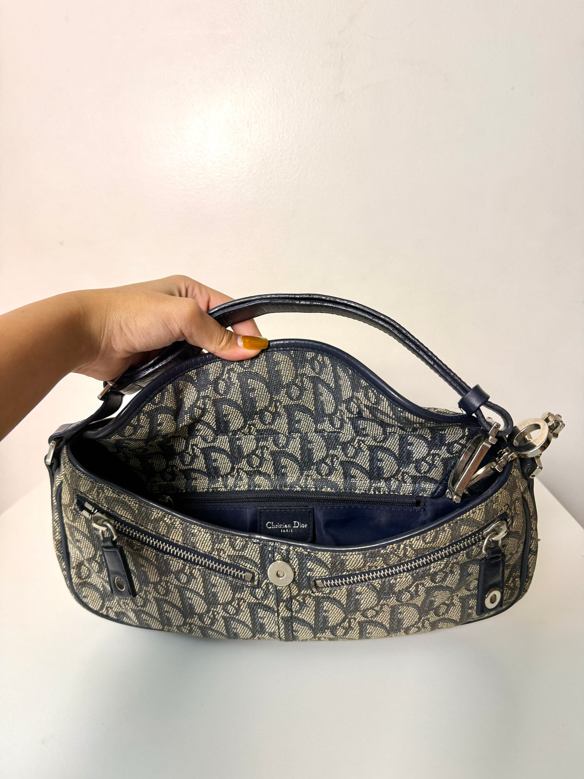 AVAILABLE | Christian Dior Monogram Spellout Baguette