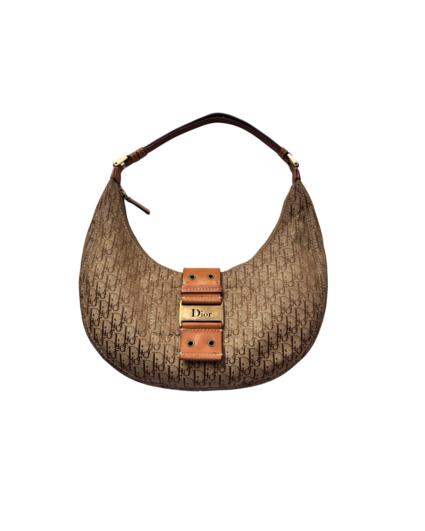 Christian Dior Brown Hobo Columbus Streetchic Bag