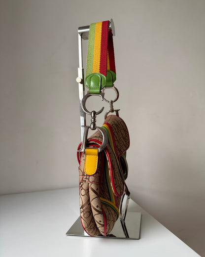 AVAILABLE | Christian Dior Rasta Saddle Bag – 2004