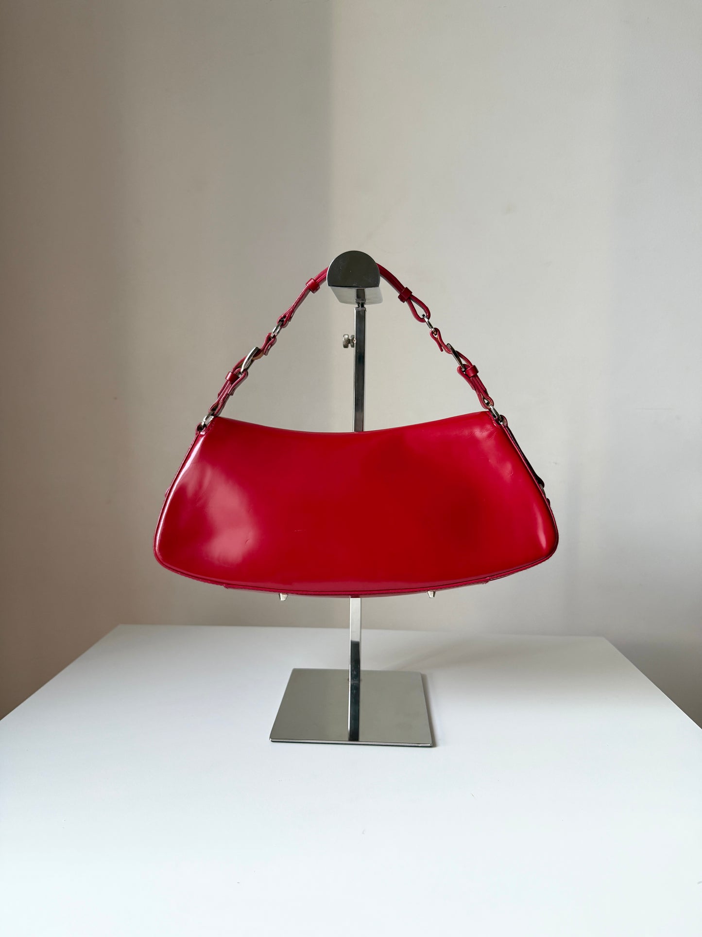 AVAILABLE | Christian Dior Bondage Clutch – Rouge