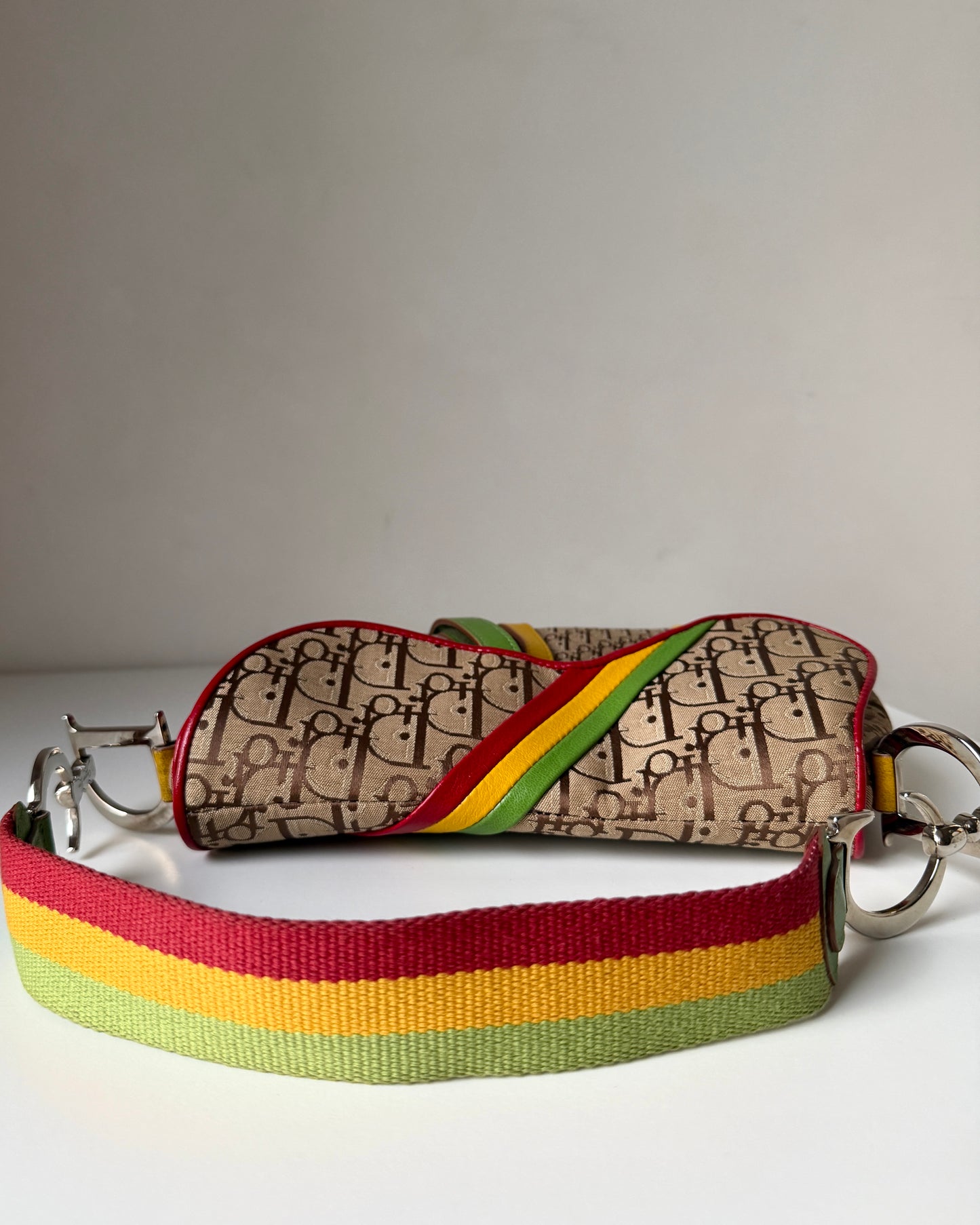 AVAILABLE | Christian Dior Rasta Saddle Bag – 2004
