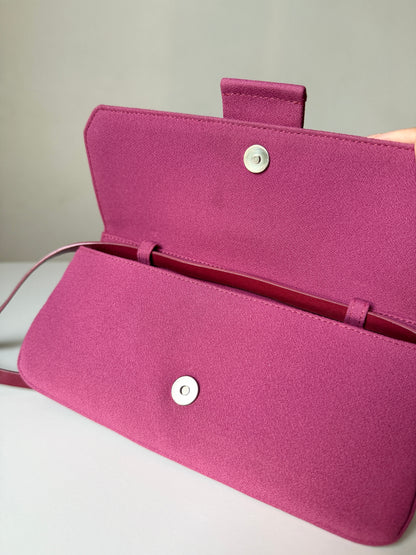 AVAILABLE | Christian Dior Limited Edition Embroidered Two-Way Clutch – Pink