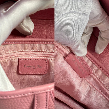 Christian Dior Sakura Pink Saddle Leather