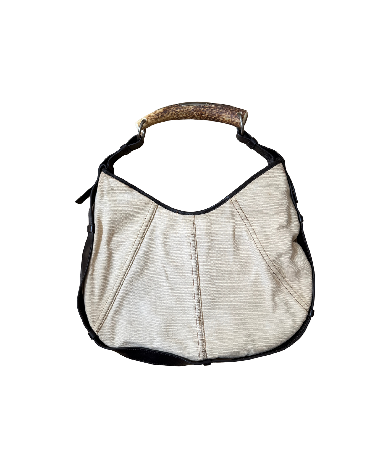 Available | YSL Mombasa in Beige Denim Canvas