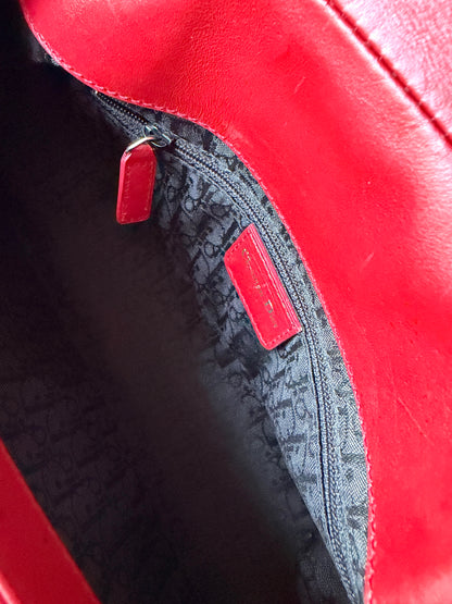 AVAILABLE | Christian Dior Bondage Clutch – Rouge
