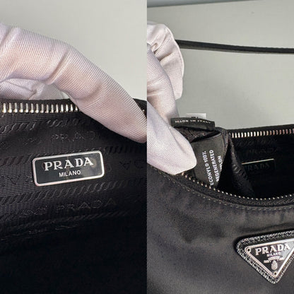 Prada Re-Edition 2005 Nylon Black Shoulder Bag