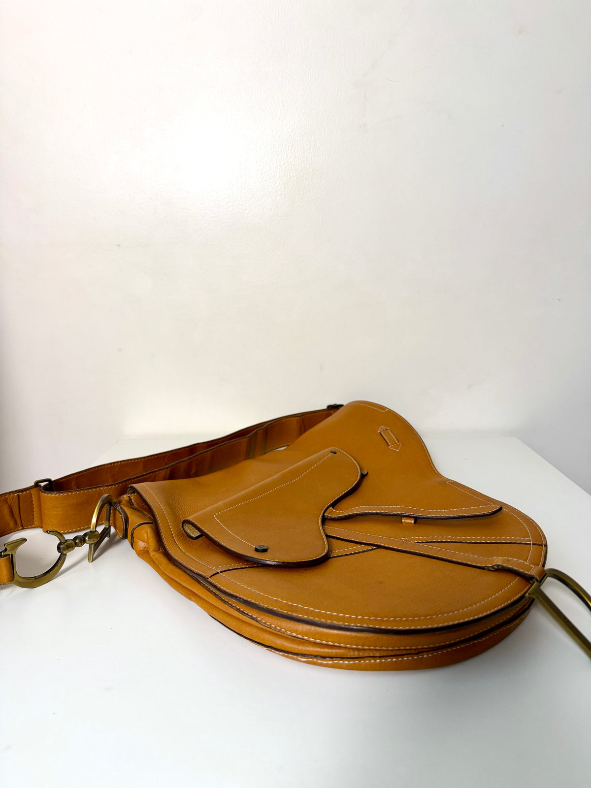 AVAILABLE | Dior Baudrier Runway Saddle Bag