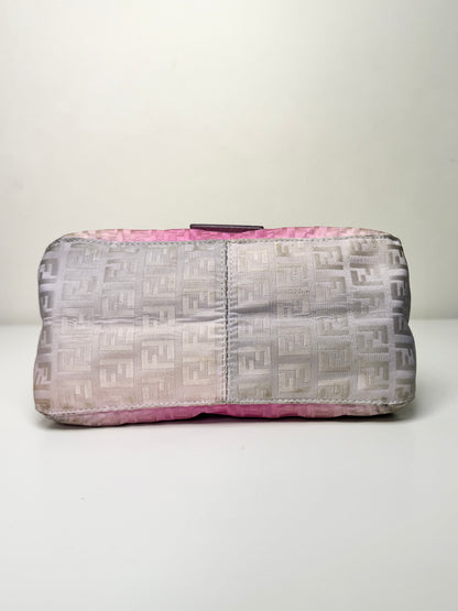 Fendi Zucchino Ombre Tie-Dye Mini Mamma Baguette – Pink