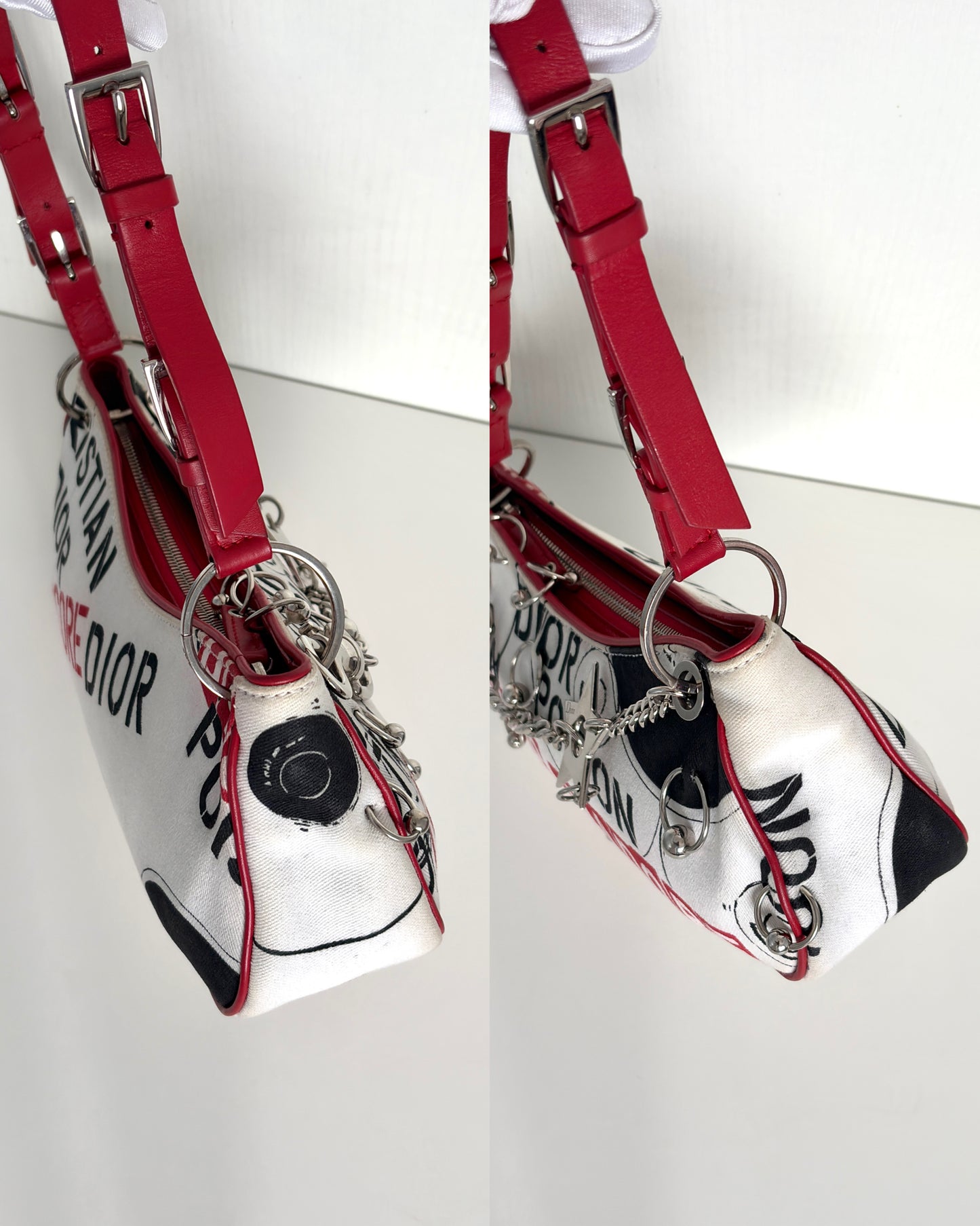 Available | Christian Dior Hardcore Pierced Shoulder Bag