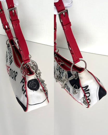 Available | Christian Dior Hardcore Pierced Shoulder Bag