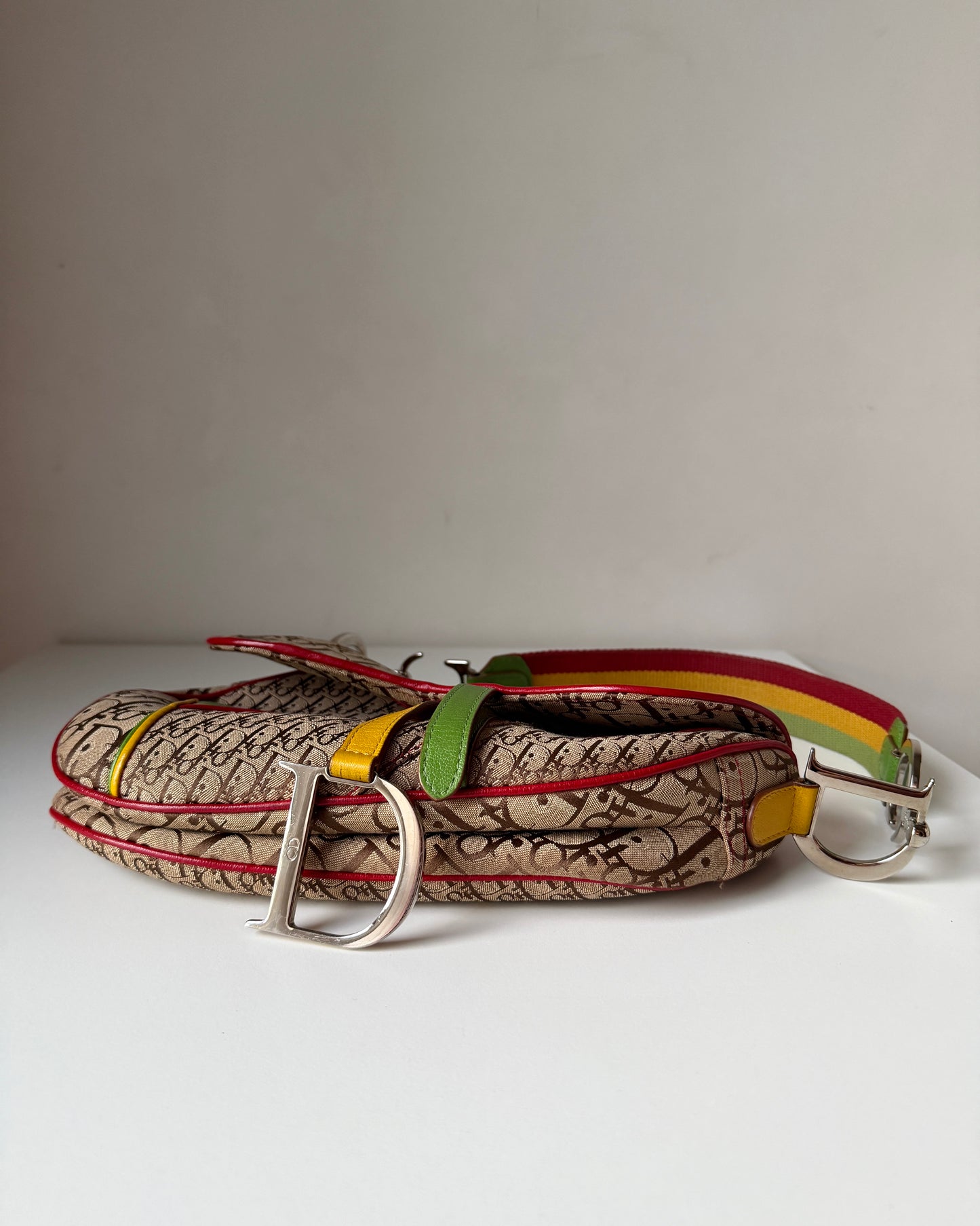 AVAILABLE | Christian Dior Rasta Saddle Bag – 2004