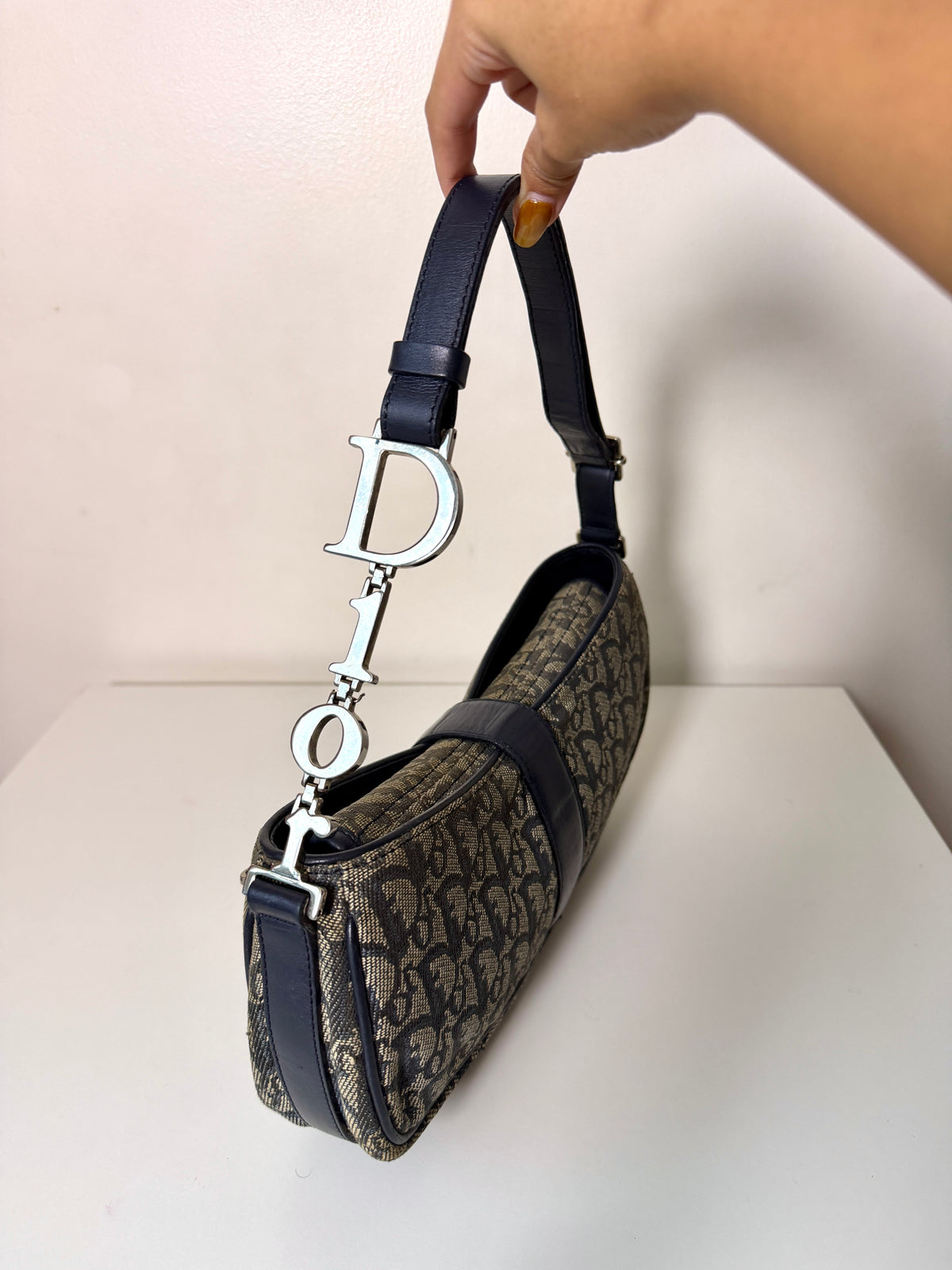 AVAILABLE | Christian Dior Monogram Spellout Baguette