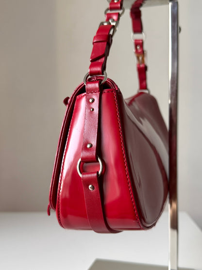 AVAILABLE | Christian Dior Bondage Clutch – Rouge