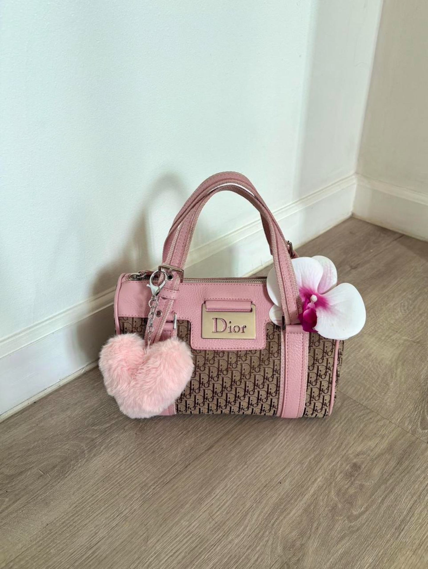 Christian Dior Pink Streetchic Boston Bag