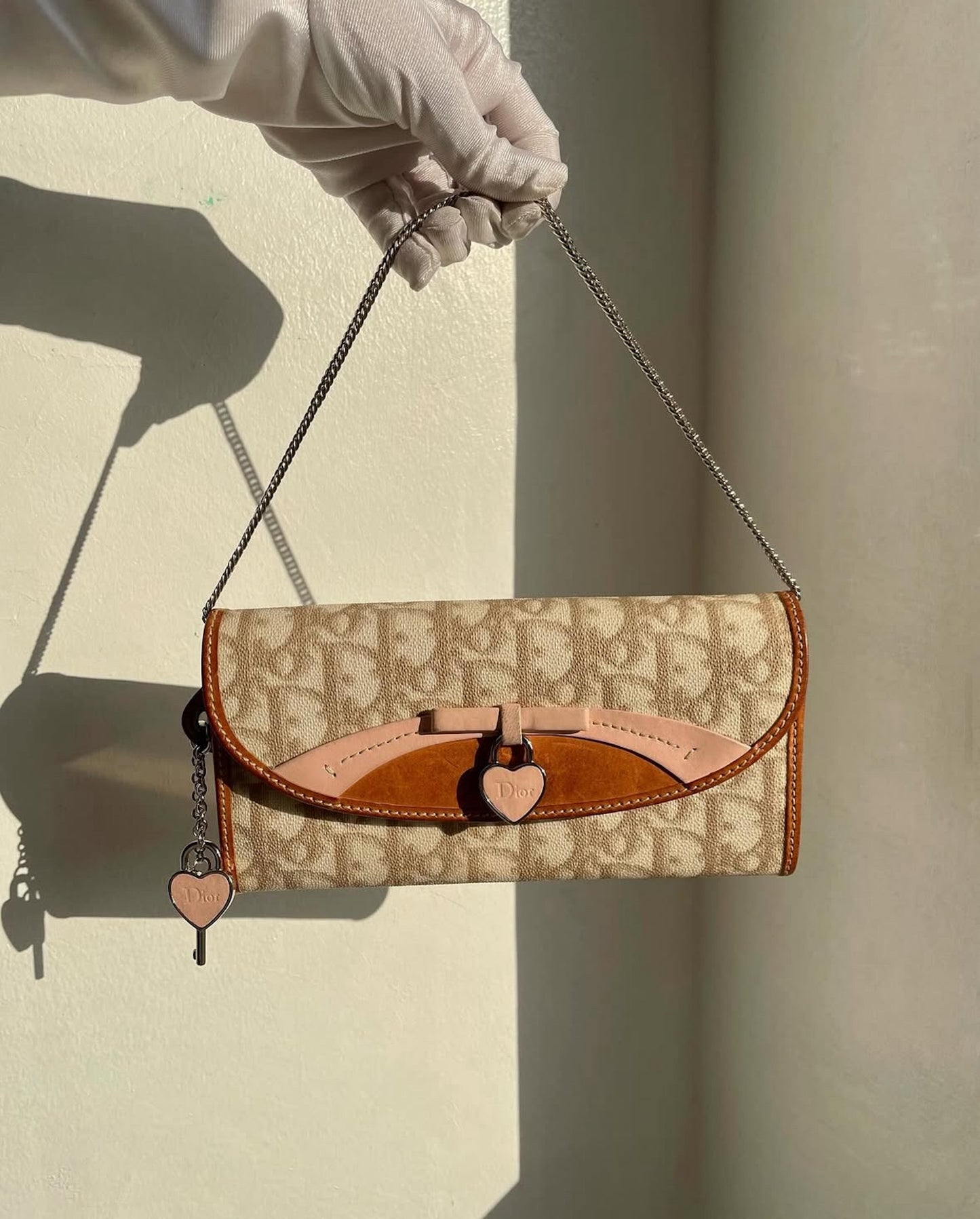 Christian Dior Romantique Wallet on Chain