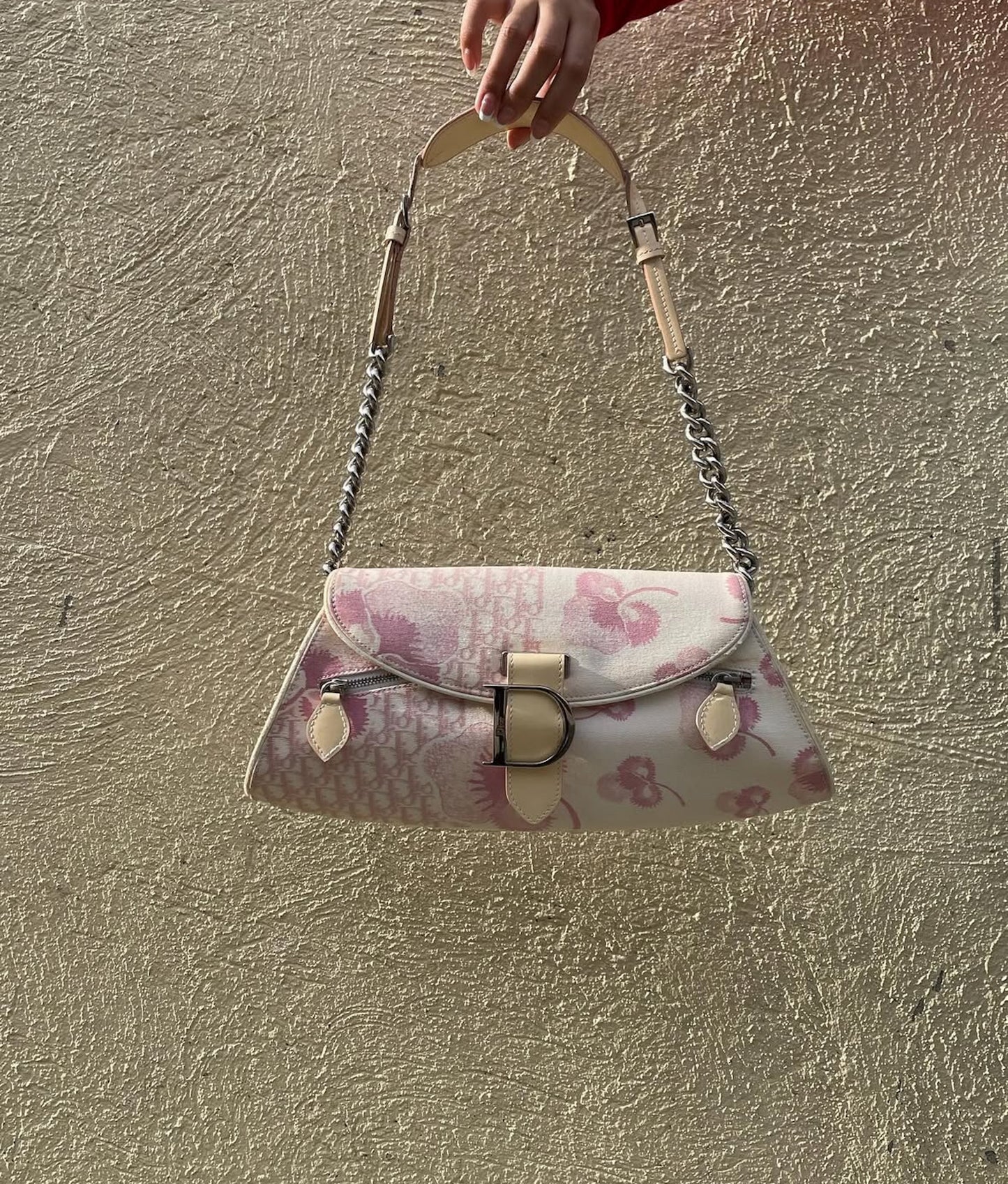 Christian Dior Cherry Blossom Chain Shoulder Bag