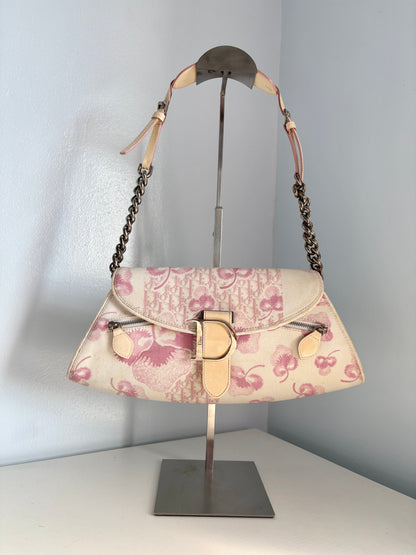 Christian Dior Cherry Blossom Chain Shoulder Bag