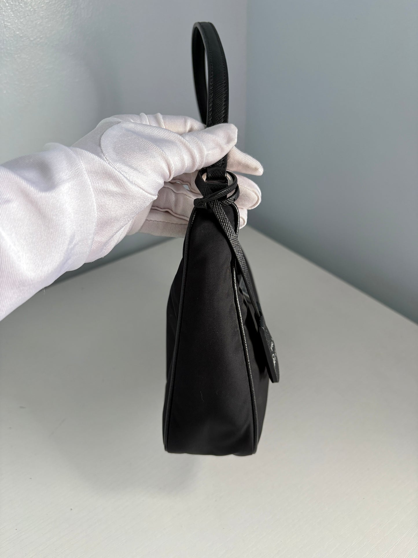 Prada Re-Edition 2005 Nylon Black Shoulder Bag