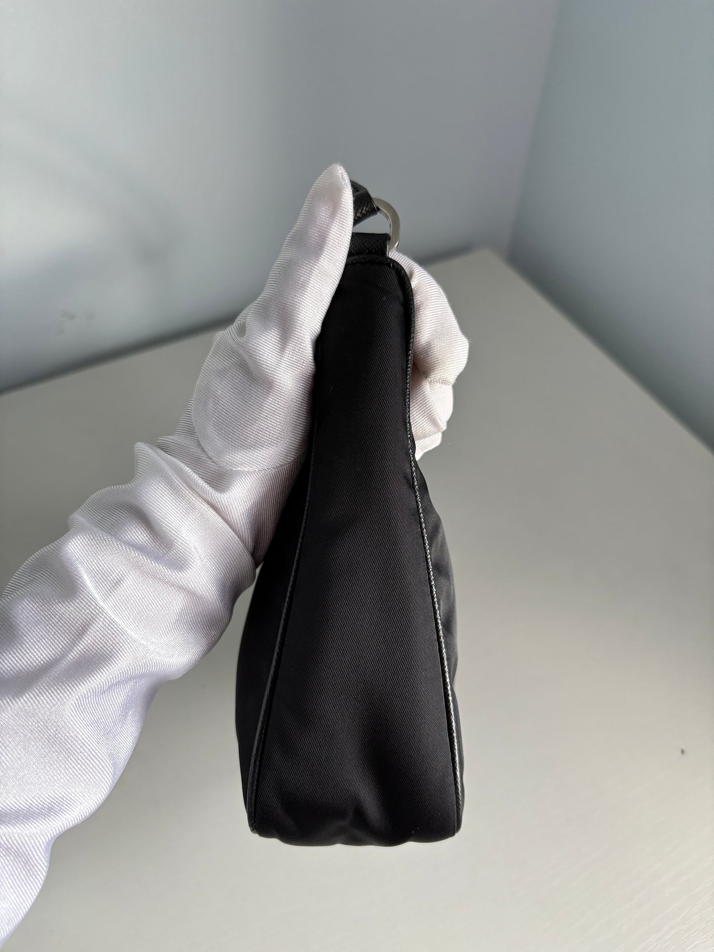 Prada Re-Edition 2005 Nylon Black Shoulder Bag