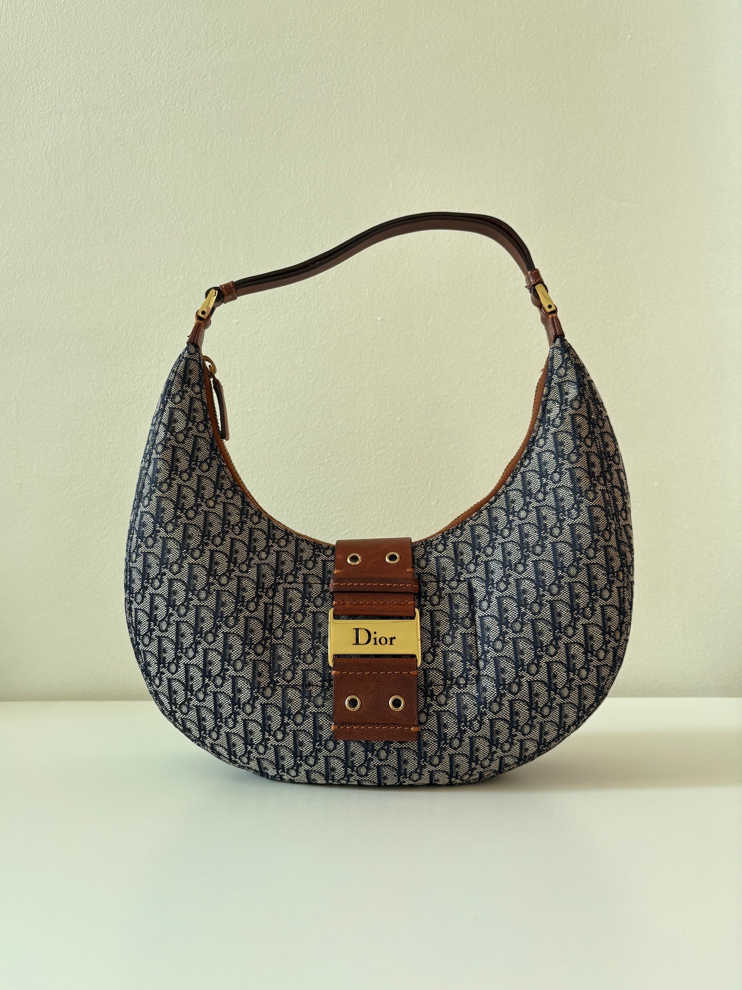 Christian Dior Streetchic Navy Blue Moon Bag