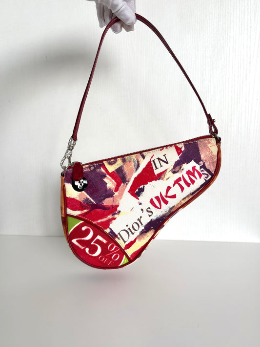 Available | Christian Dior Victim Mini Saddle Bag