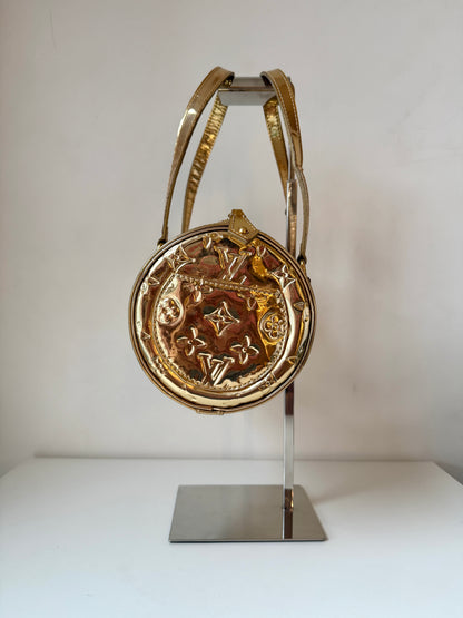 AVAILABLE | Louis Vuitton Limited Edition Monogram Miroir Papillon – Gold