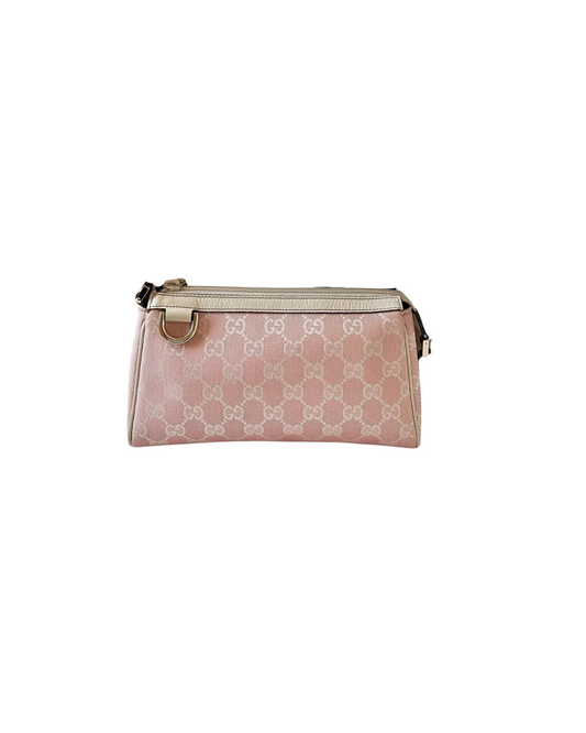 Gucci D-Ring Pink Pochette Bag